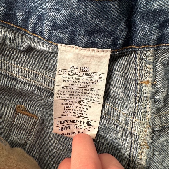 Carhartt Mens Relaxed Fit Jeans - Picture 9 of 9